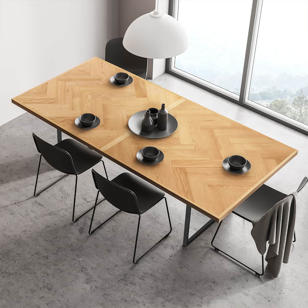 Premium Dining Table Extendable Rectangle Kitchen  Multipurpose Use