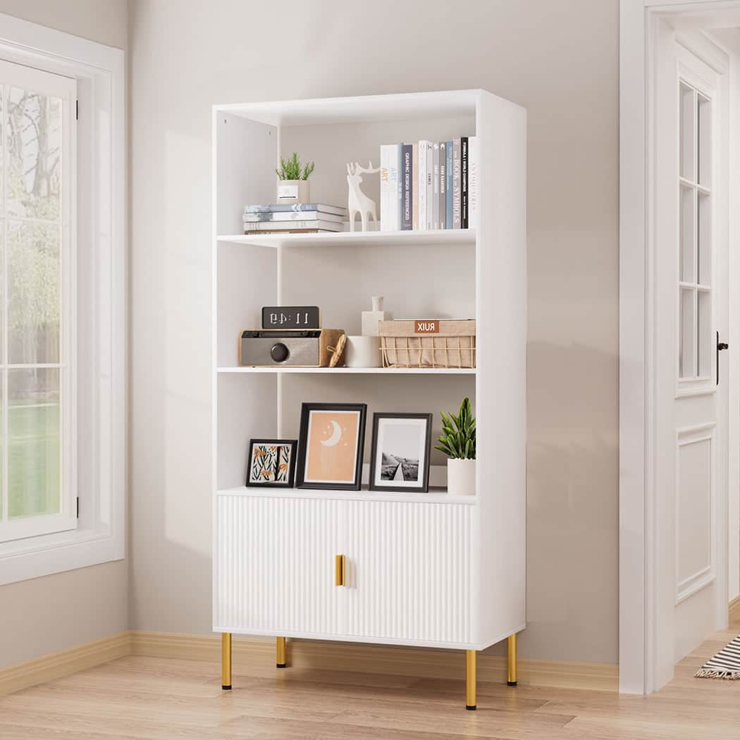 Premium Display Shelf 3 Tier Bookshelf  Multipurpose Use Classic