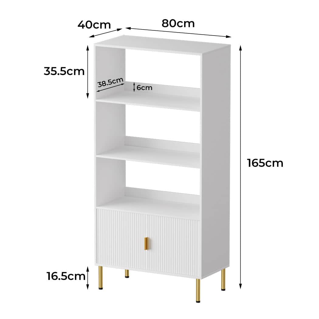 Premium Display Shelf 3 Tier Bookshelf  Multipurpose Use Classic