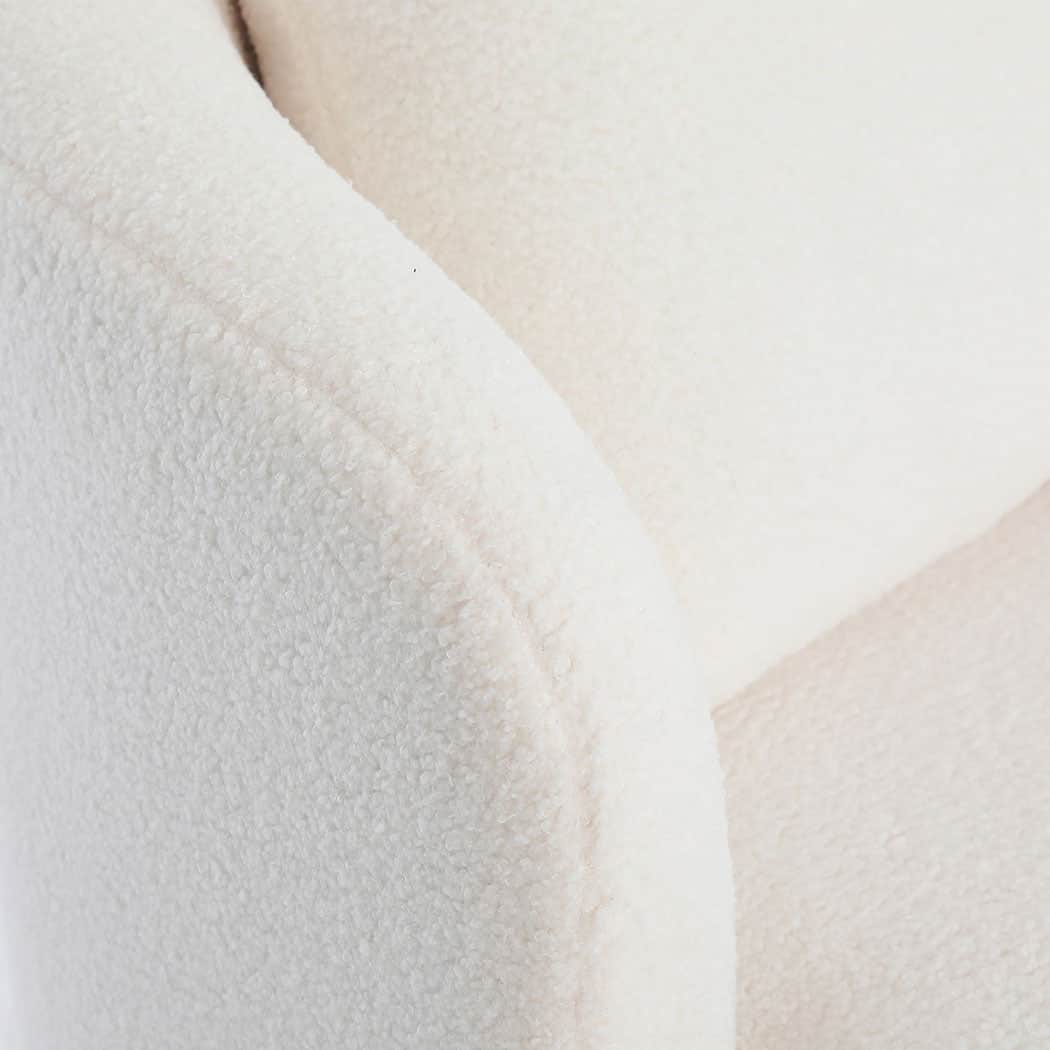 Premium Fleece Swivel Chair  Comfortable Design Classic Durable