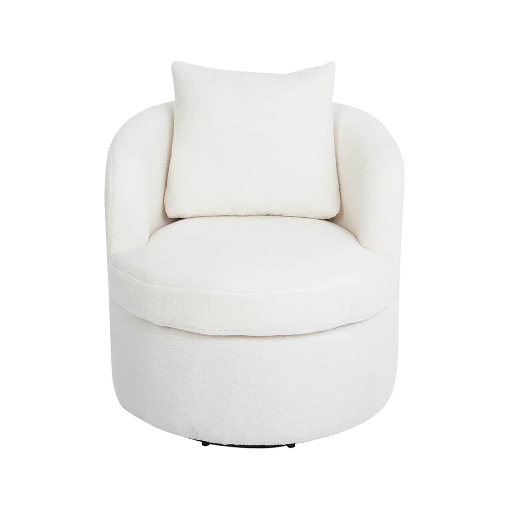 Premium Fleece Swivel Chair  Comfortable Design Classic Durable