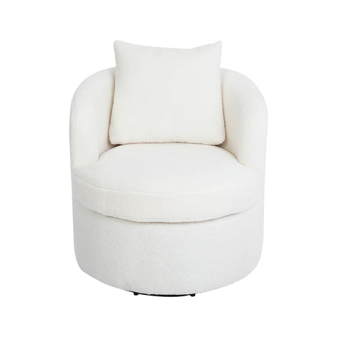 Premium Fleece Swivel Chair  Comfortable Design Classic Durable