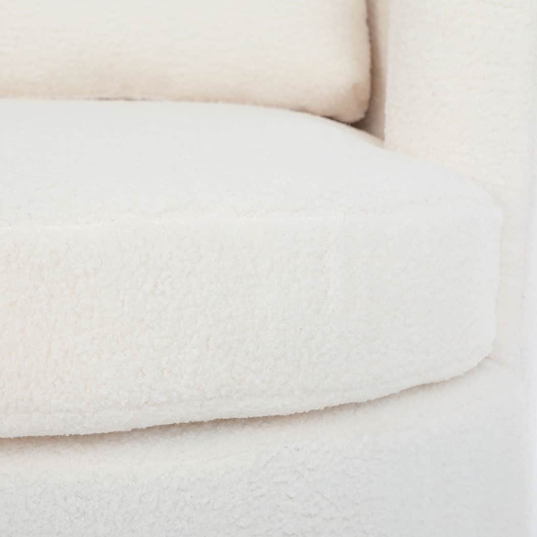 Premium Fleece Swivel Chair  Comfortable Design Classic Durable