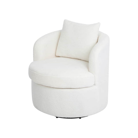 Premium Fleece Swivel Chair  Comfortable Design Classic Durable
