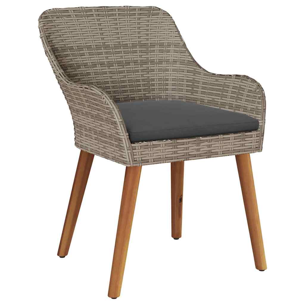 Premium Garden Chair 2 pcs Black Relaxing Seating Garden Leisure