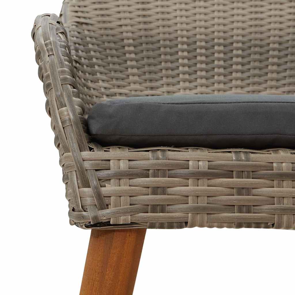 Premium Garden Chair 2 pcs Black Relaxing Seating Garden Leisure