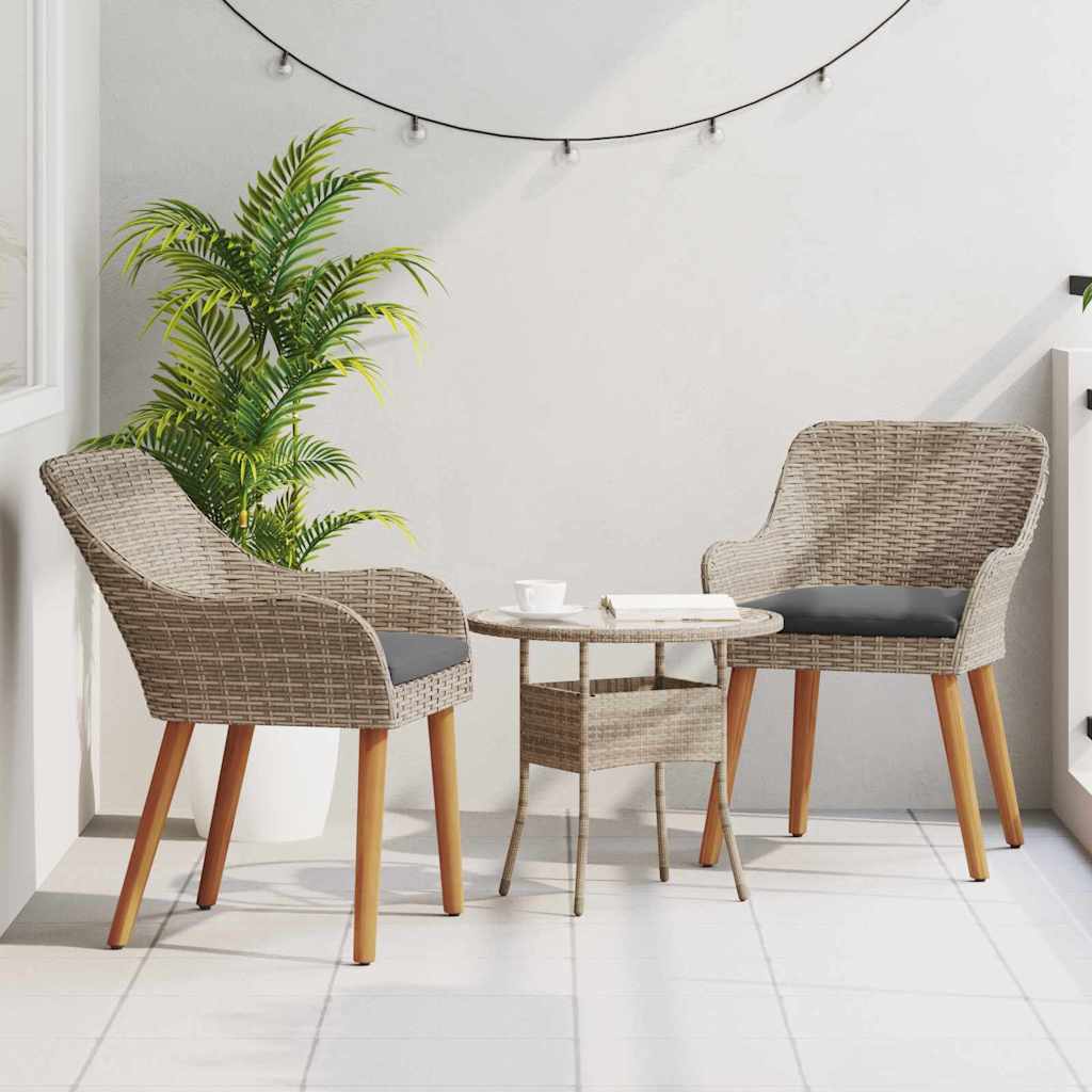 Premium Garden Chair 2 pcs Black Relaxing Seating Garden Leisure