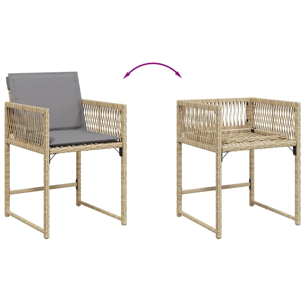 Premium Garden Chairs with Cushions 4 Daily Living Essential Garden Leisure