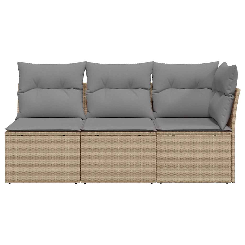 Premium Garden Sofa with Cushions 3 Indoor Outdoor Use Patio Relax