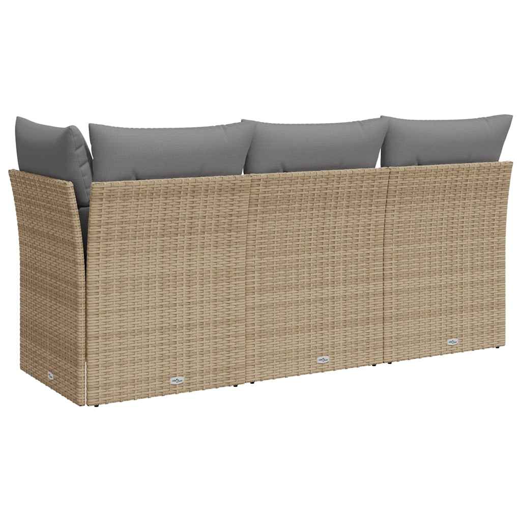 Premium Garden Sofa with Cushions 3 Indoor Outdoor Use Patio Relax