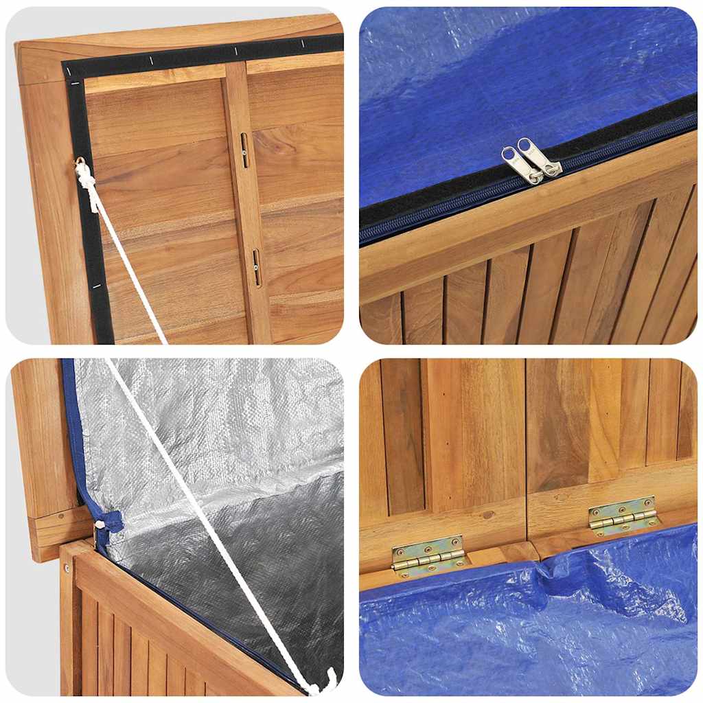 Premium Garden Storage Box 60x50x58 cm Outdoor Retreat Boho