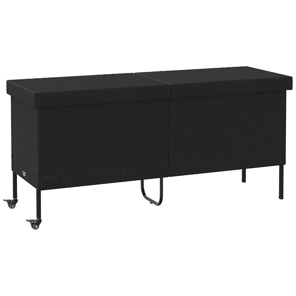 Premium Garden Storage Box with Wheels Home Use Garden Leisure