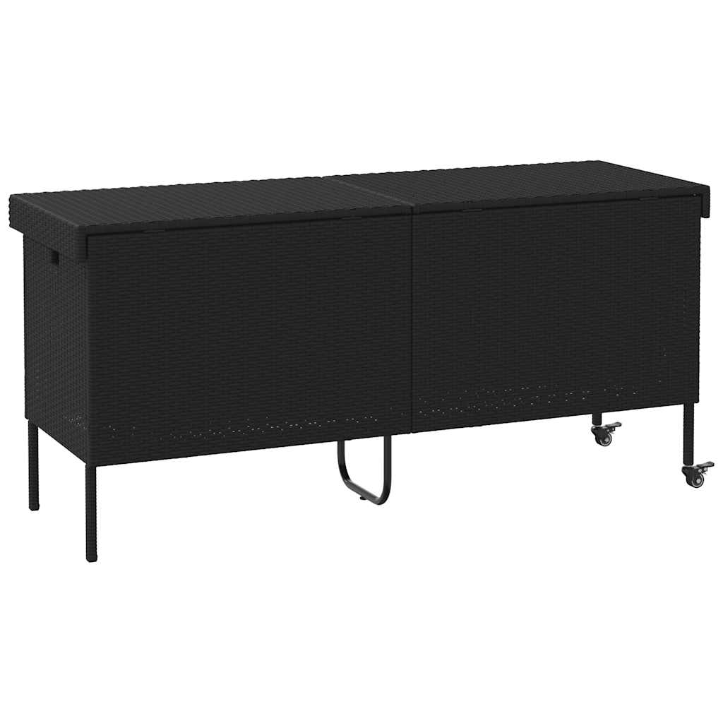 Premium Garden Storage Box with Wheels Home Use Garden Leisure