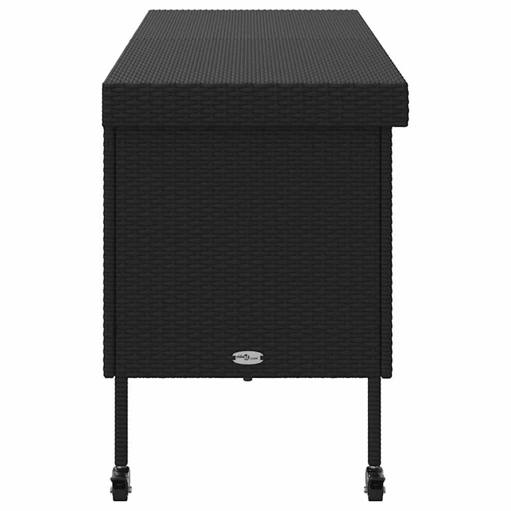 Premium Garden Storage Box with Wheels Home Use Garden Leisure