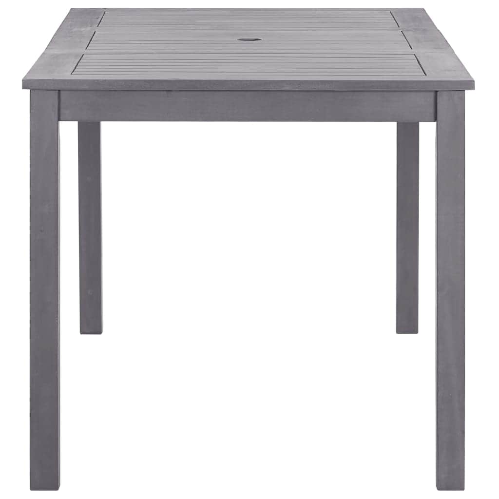 Premium Garden Table Grey Wash 140x80x74 Living Space Upgrade Essentials
