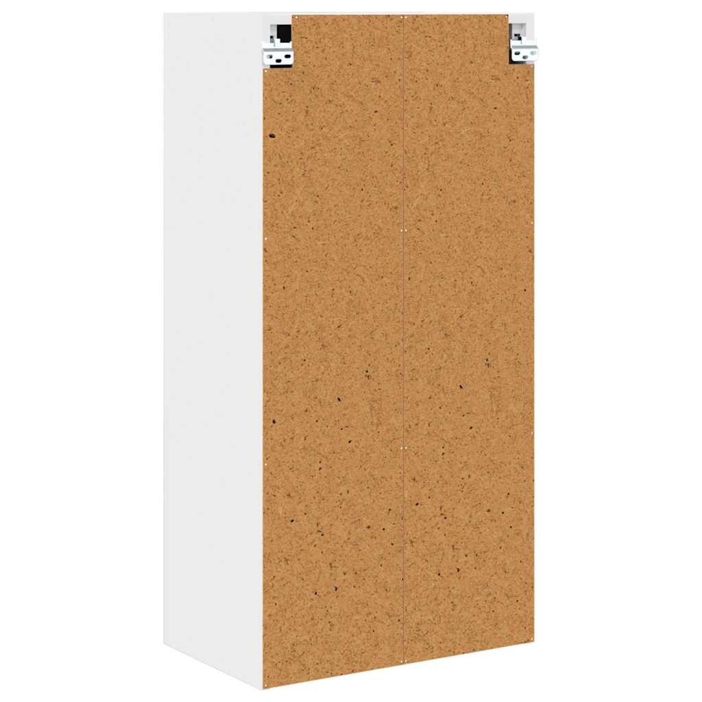 Premium Hanging Cabinet Riga White Engineered Wood - Durable, 3vty