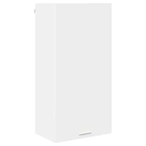 Premium Hanging Cabinet Riga White Engineered Wood - Durable