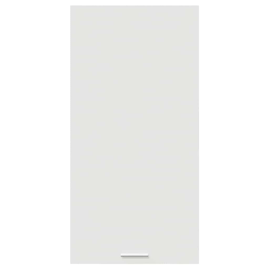 Premium Hanging Cabinet Riga White Engineered Wood - Durable | 3vty