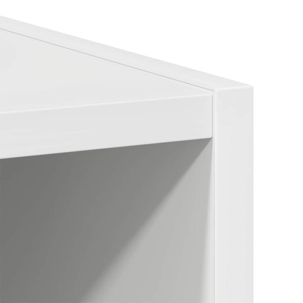 Premium Hanging Cabinet Riga White Engineered Wood - Premium Comfort