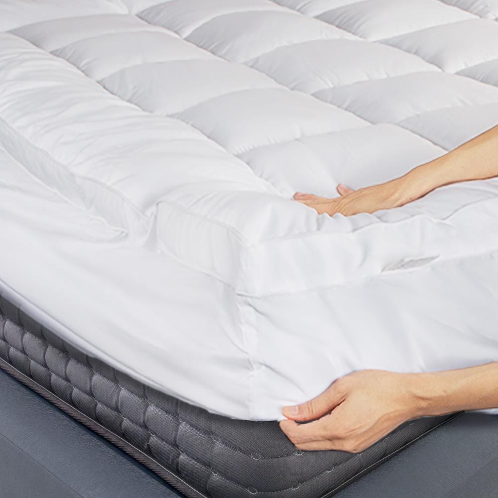 King Single - Premium King Single Microfibre Mattress Topper