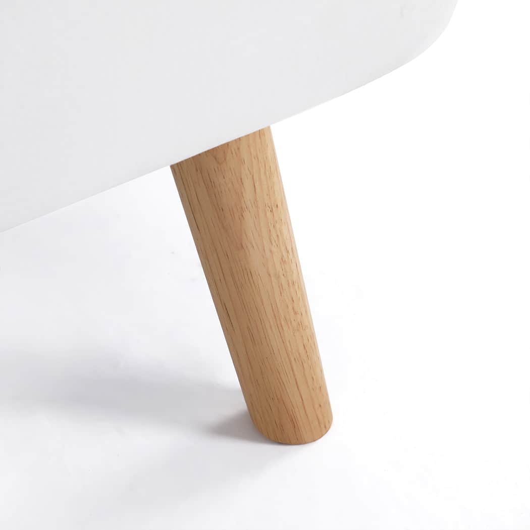 Premium Lounge Accent Chair Sofa Recliner Cream  High Back Support