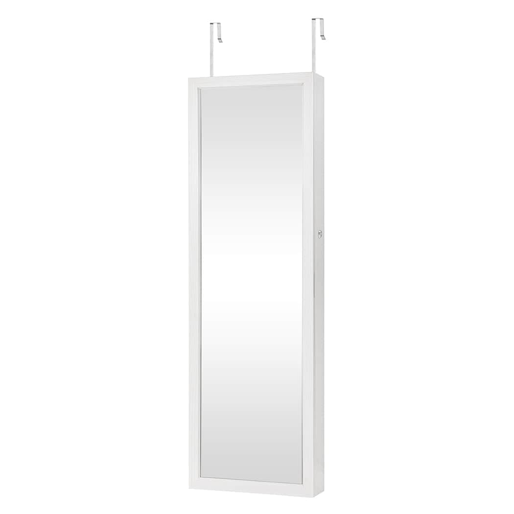 Premium Mirror Jewellery Cabinet LED  Sleek Modern Look Classic