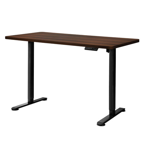 Premium Motorised Standing Desk Height 120cm Walnut 800x 1.5MM