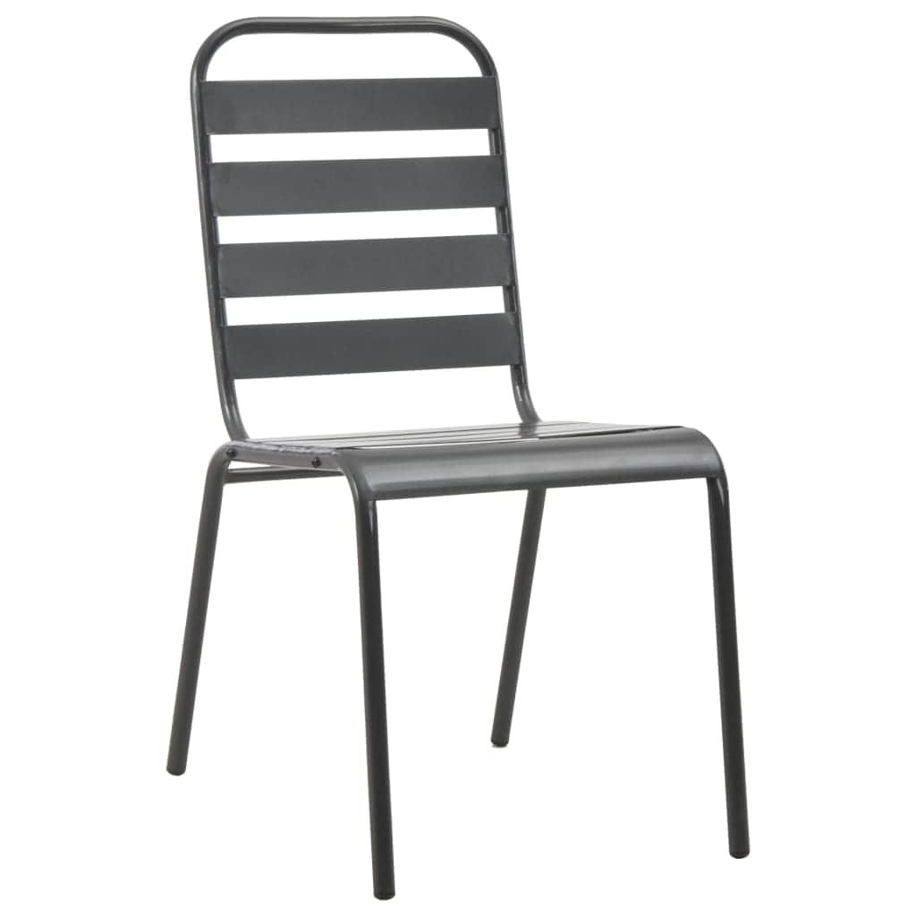 Premium Outdoor Chairs 4 pcs Slatted Lounge Area Essentials