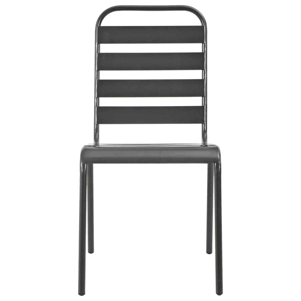 Premium Outdoor Chairs 4 pcs Slatted Lounge Area Essentials