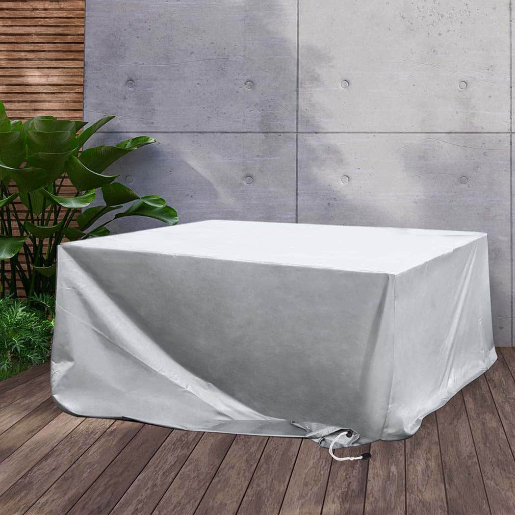 Premium Outdoor Furniture Cover Waterproof Silver 180CM  Wood Finish