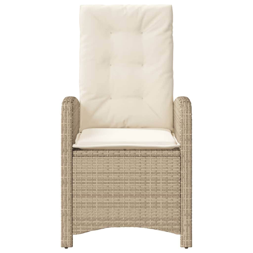 Premium Reclining Garden Chairs 2 pcs Patio Setup Modern Living