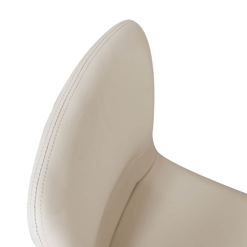 Premium Stackable Dining Chairs Kitchen Beige  Multipurpose Use