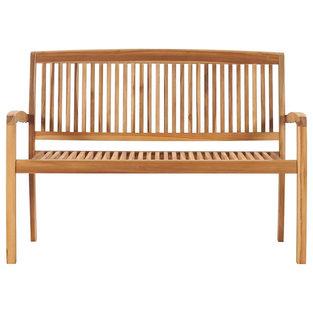 Premium Stacking Garden Bench with Cushion Living Space Upgrade Summer