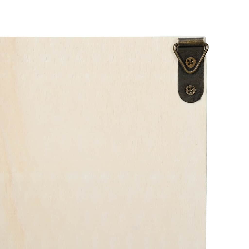 Premium Wooden Collector's Display Case Brown  Plywood - High