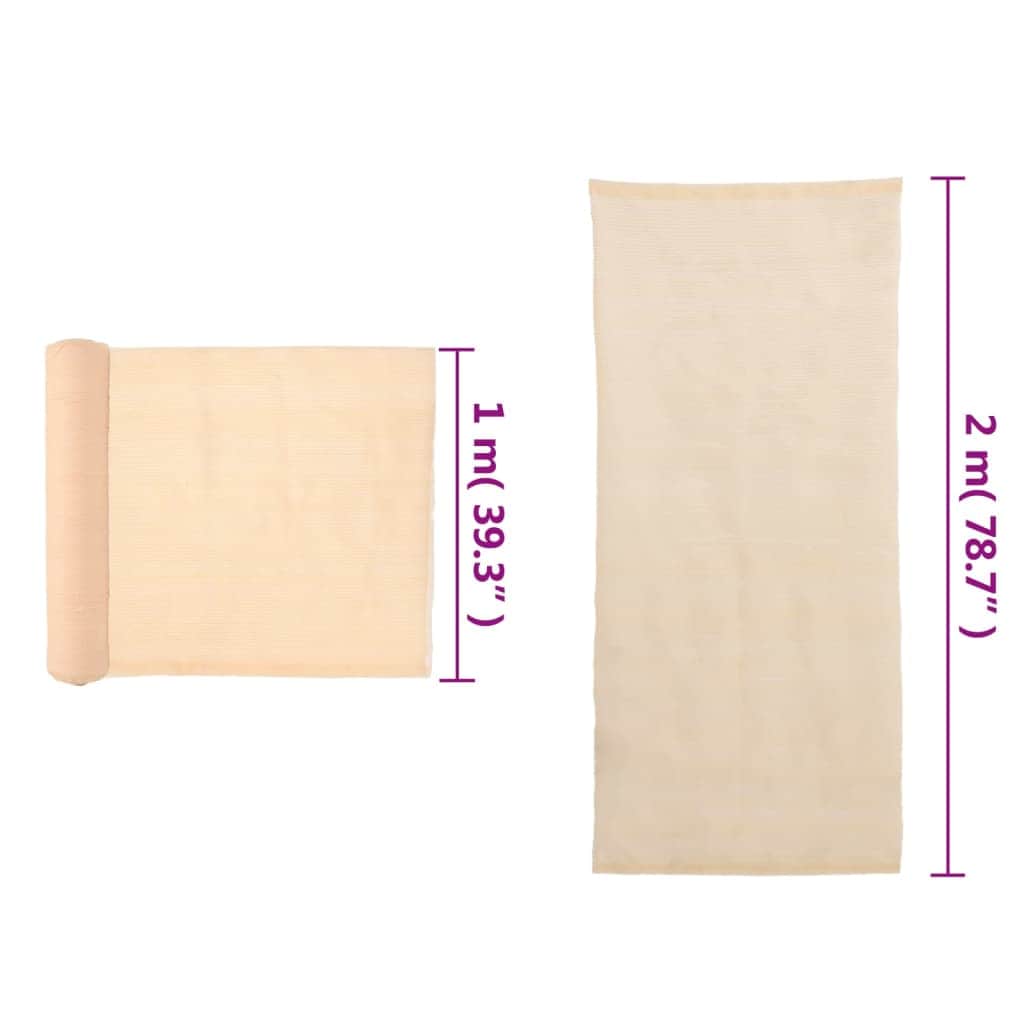 Privacy Net HDPE   Beige