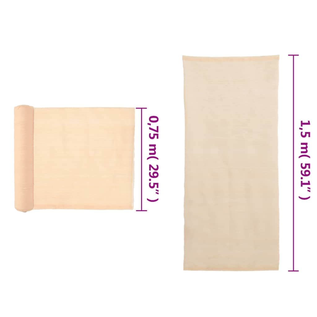 Privacy Net HDPE Beige | Beige colour