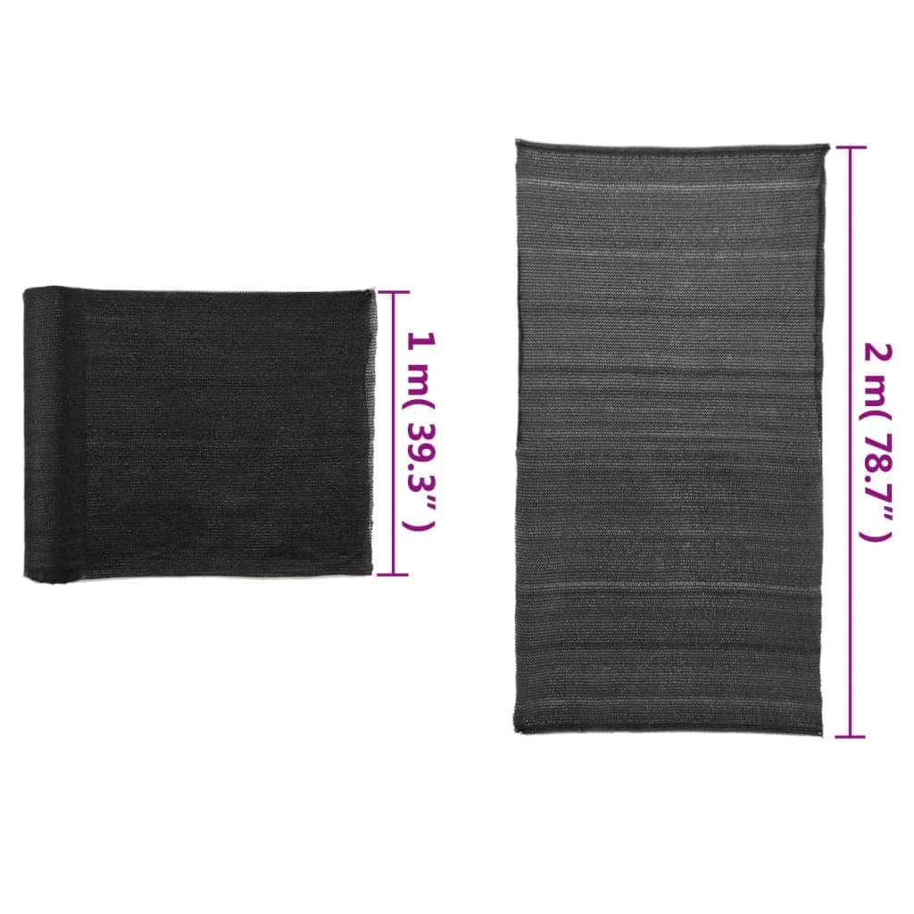 Privacy Net HDPE  Black