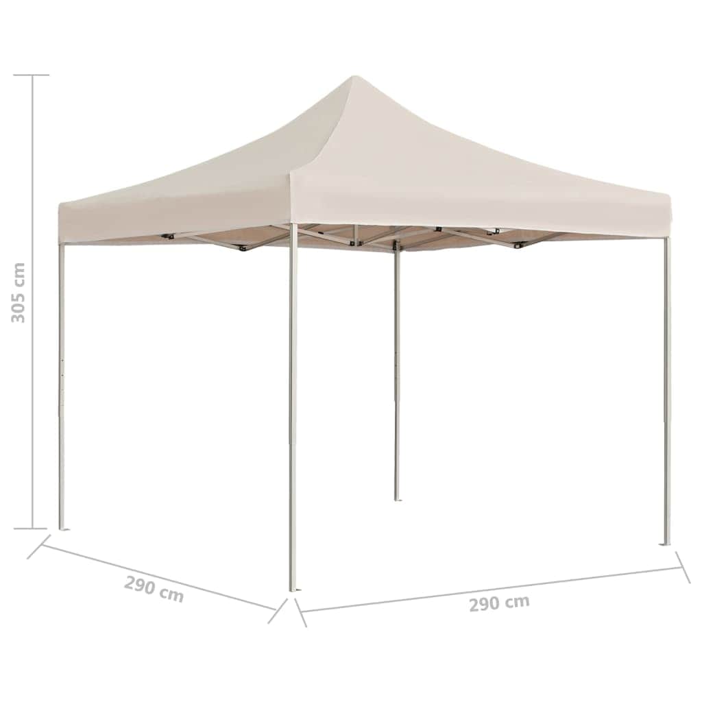 Professional Folding Party Tent Aluminium  Cream