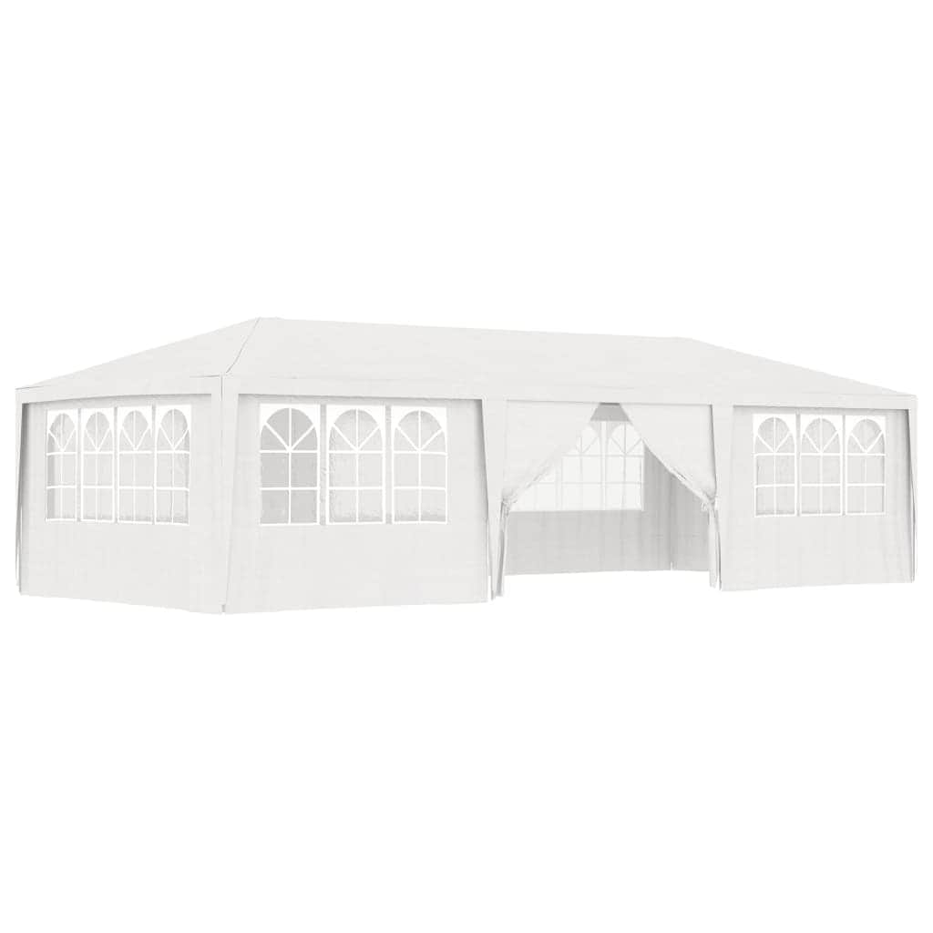 Professional Party Tent with Side Walls White