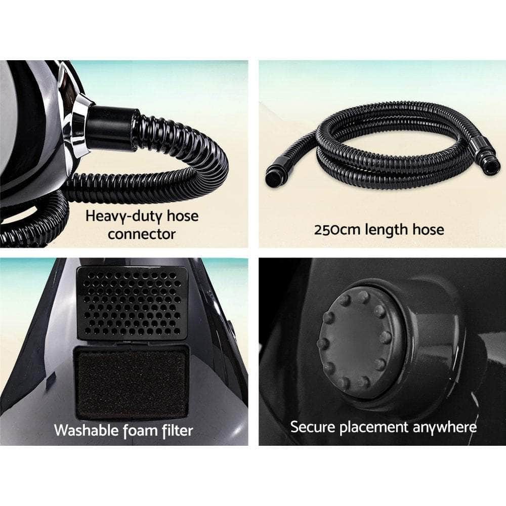 Professional Spray Tan Machine Sunless Tanning Gun Kit Hvlp System Black