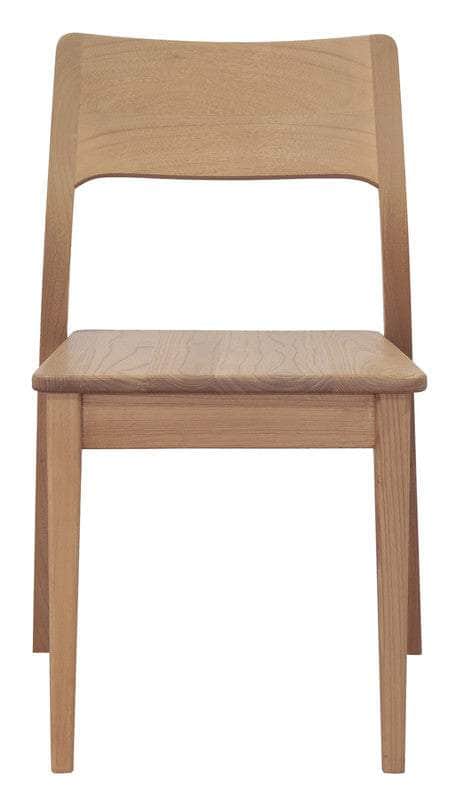 Providence Solid Oak Dining Chair - Set Of 2 Black/Natural