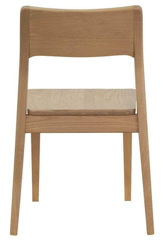 Providence Solid Oak Dining Chair - Set Of 2 Black/Natural