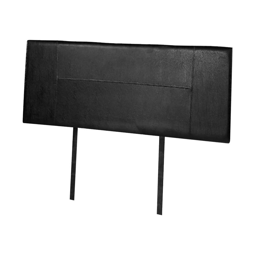 Pu Leather Double Bed Headboard Bedhead - Black
