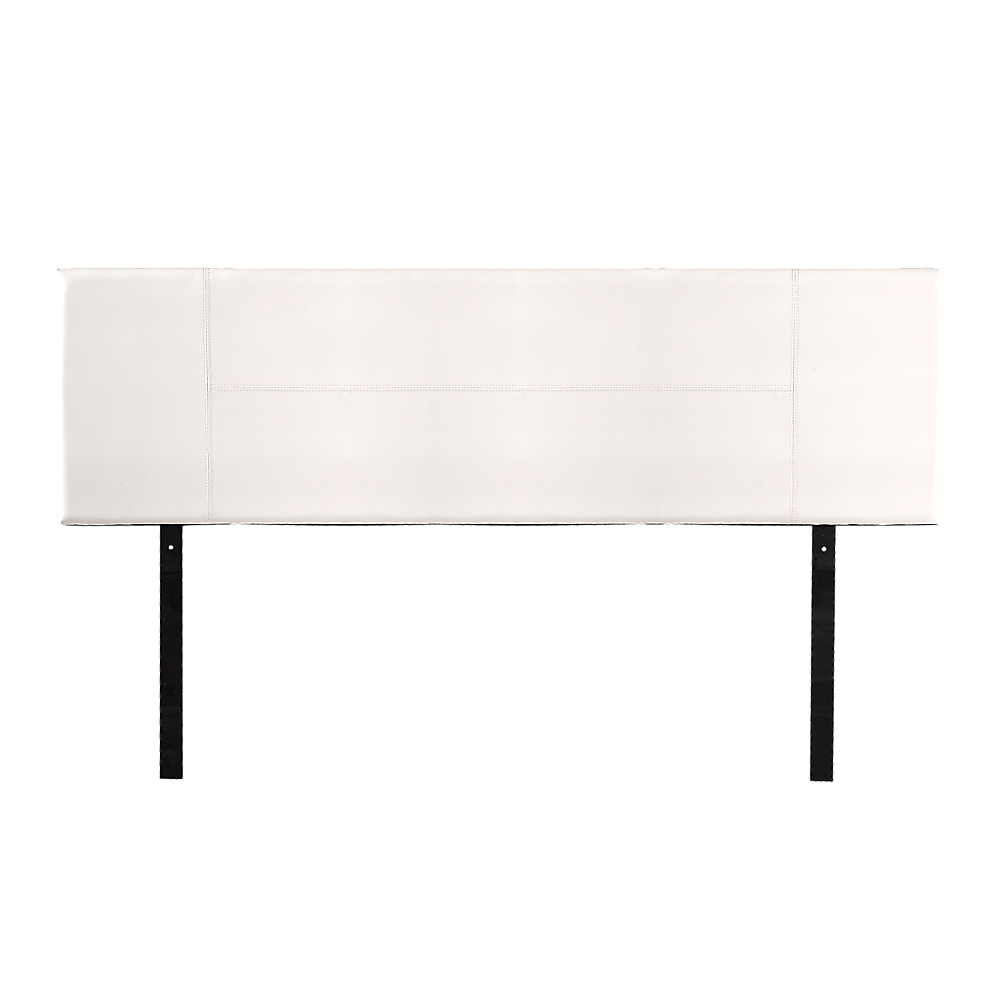 Pu Leather King Bed Headboard Bedhead - White