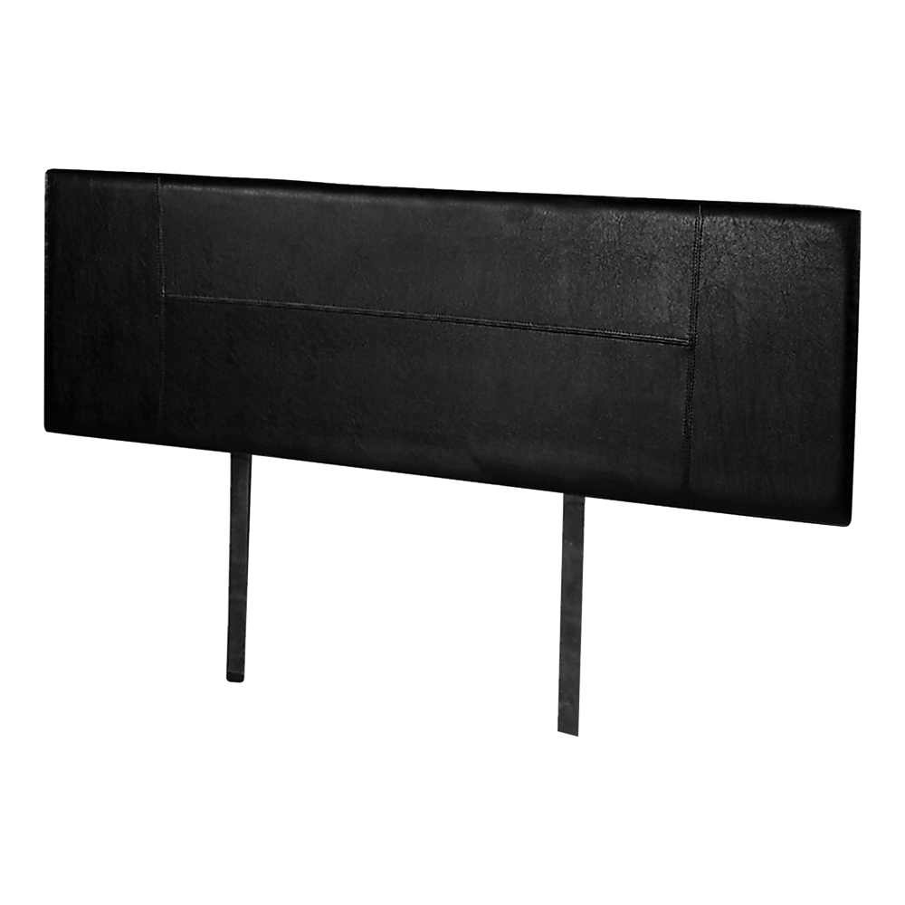 Pu Leather Queen Bed Headboard Bedhead - Black
