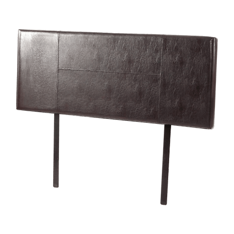 Pu Leather Queen Bed Headboard Bedhead - Brown