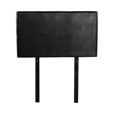 Pu Leather Single Bed Headboard Bedhead - Black