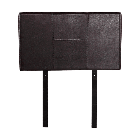 Pu Leather Single Bed Headboard Bedhead - Brown
