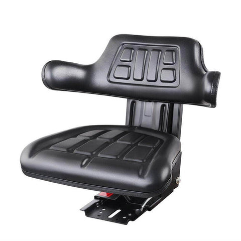 Tractor Seat Forklift Excavator Truck Digger Chair Pu Leather