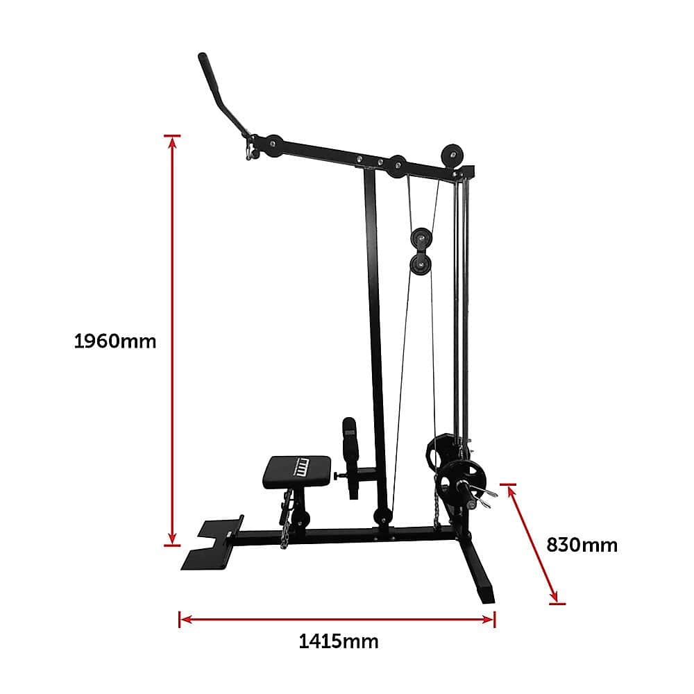 PullDown Low Row Fitness Machine